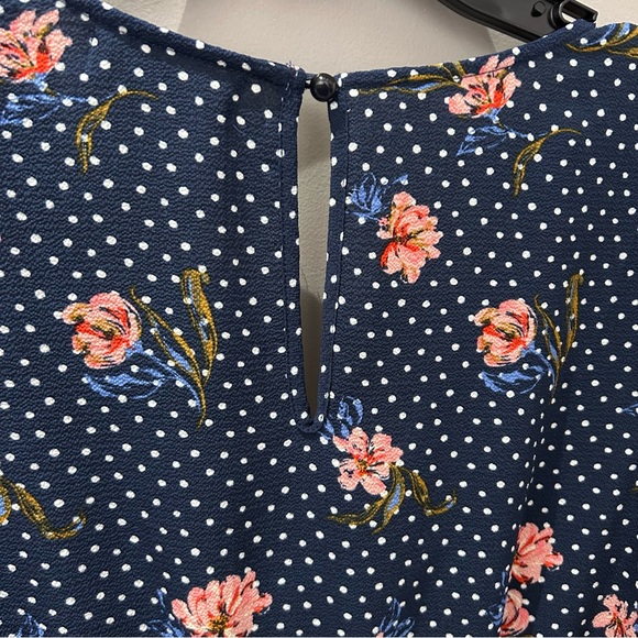 Altar’d State Floral Polka Dot Romper-Sm - Picture 2 of 6